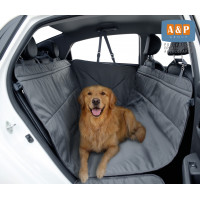 Автогамак Happy Dog (Хэппи Дог). Цельный. Цвет: серый.