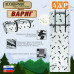 Коврик туристический "Варяг", толщина 10 мм. 